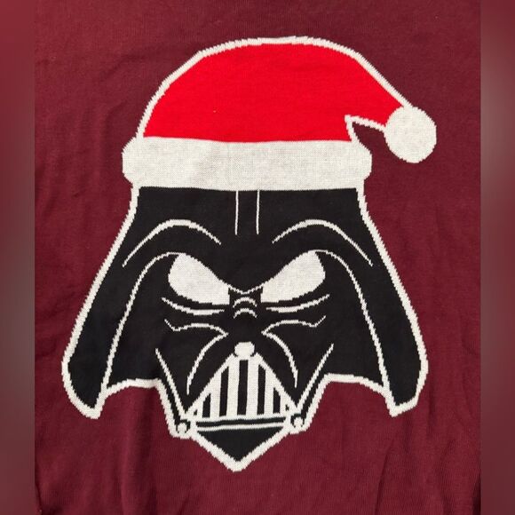 Star Wars Darth Vader Ugly Christmas Sweater Size Medium NEW - Picture 2 of 8